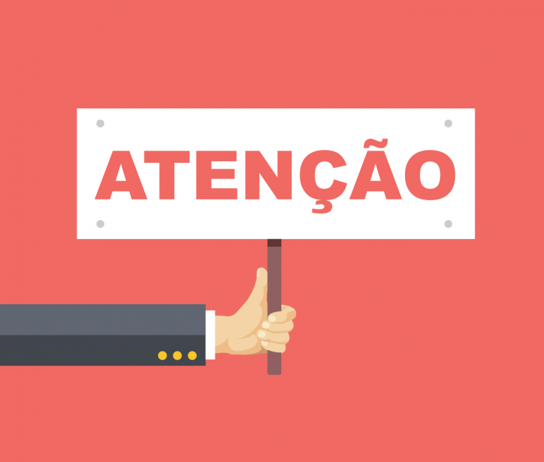 ATENÇÃO!